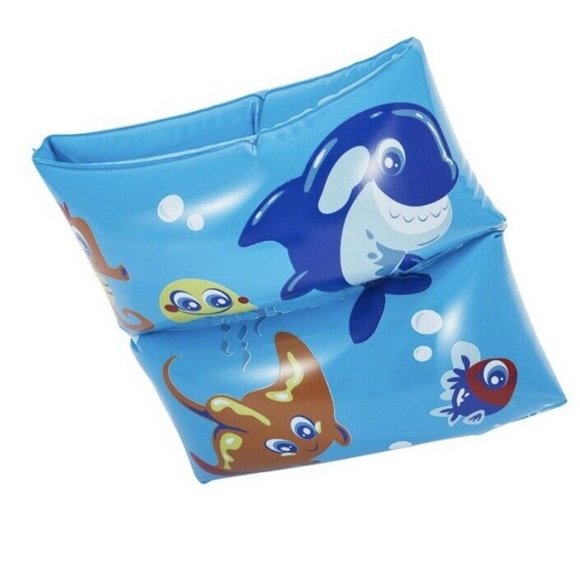 Play Day Blue Swimming Floaties Armbands,  Ages 3-6 - New! - Picture 3 of 8